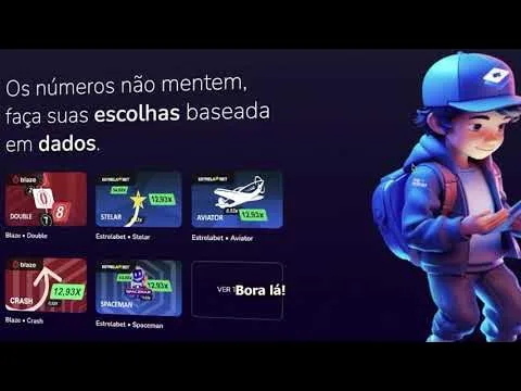 Arte de divulgação com a frase «Os números não mentem, faça suas escolhas baseada em dados» e cartões de jogos de multiplicador.